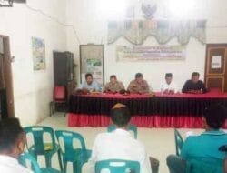 Musyawarah Koordinasi dan Penyuluhan Hukum, Narkoba, Karhutla dan Kamtibmas di Desa Pasar Rawa Langkat