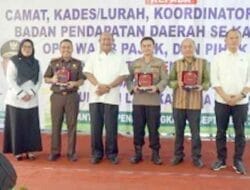PAD Langkat 2021 Over Target, Afandin Harapkan Camat, Lurah & Kades Tingkatkan PBB-P2