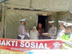Pelaksanaan Kegiatan Bhakti Sosial Sat Lantas Polres Langkat