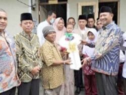 Plt Bupati Langkat Serahkan Kunci Rumah & Santuni 35 Anak Yatim di Tanjung Pura