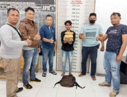 Polsek Besitang Amankan Pemilik 5 Bal Narkotika Jenis Daun Ganja Kering dengan Berat 5 Kg