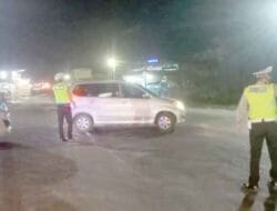 Sat Lantas Polres Langkat Gencar Laksanakan Giat Patroli Blue Light
