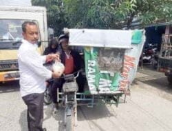 Sat Reskrim Polresta Deli Serdang Bagikan Bansos Pada Masyarakat