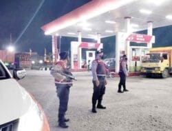 Sat Samapta Polres Gencar Melaksanakan Giat Blue Light Patrol