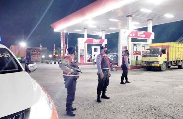 Sat Samapta Polres Gencar Melaksanakan Giat Blue Light Patrol