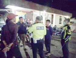 Sweeping dan Razia Balapan Liar, Satlantas Polres Toba Amankan 5 Unit Knalpot Brong