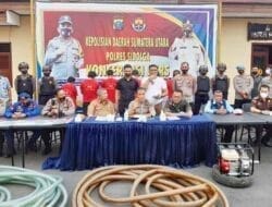 Satpol Airud Polres Sibolga Amankan Kapal Bermuatan BBM Solar