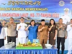 Walikota Tanjungbalai Hadiri Acara Syukuran TNI-AL di Mako Lanal TBA