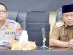 Walikota Tanjungbalai Bersama Kapolres Ikuti Rakor Pengendalian Inflasi Dari Kemendagri