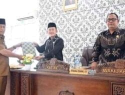 Walikota Tanjungbalai Sampaikan Nota Pengantar R-PAPBD TA 2022