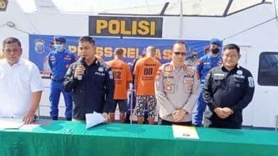 Ditpolairud Poldasu Berhasil Amankan Perompak Gunakan Senjata Airsoft Gun