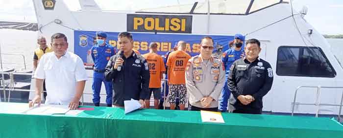 Ditpolairud Poldasu Berhasil Amankan Perompak Gunakan Senjata Airsof Gun