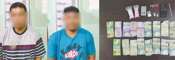 Dua Pelaku Tindak Pidana Narkotika Diamankan Satres Narkoba Polres Langkat