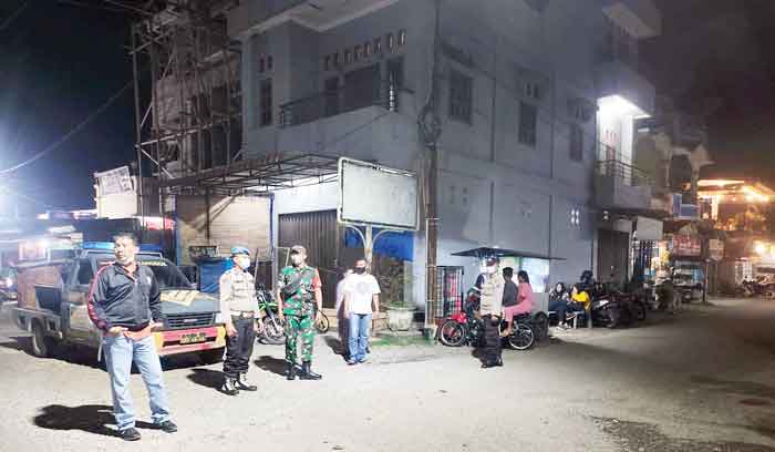 Polsek Bahorok, TNI Koramil 06 dan Staf Kantor Camat Patroli Gabungan