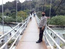 Giat Patroli Polsek Bahorok di Taman Wisata Bukit Lawang