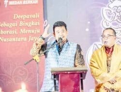 Hadiri Perayaan Deepavali, Bobby Nasution: Dibutuhkan Kolaborasi & Dukungan Seluruh Masyarakat Bangun Medan