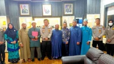 Kapolres Binjai Terima Audiensi Panitia Hari Santri Nasional Tahun 2022
