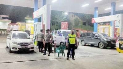 Monitoring & Pengecekan Ketersediaan BBM di Wilkum Polsek Besitang