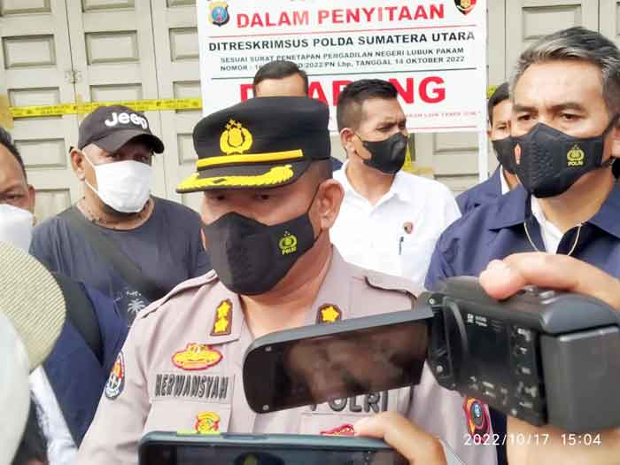 Poldasu Kembali Sita Aset Milik Bos Judi Online