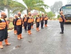 Poldasu Turunkan 100 Pasukan Brimob Jalankan Tugas Kemanusiaan Bantu Korban Gempa