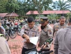 Polres Langkat Laksanakan Giat Pemeriksaan Randis Kepatuhan BBMP & PNBP TA 2021-2022