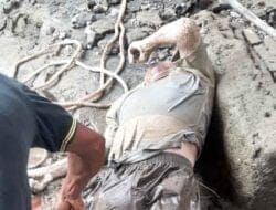Polsek Stabat Temukan Mayat Pria Diduga Tenggelam di Sungai Wampu
