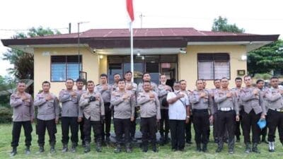 Sampaikan Arahan Kapolri, Kapolres Simalungun Kunjungi 6 Polsek Sekaligus