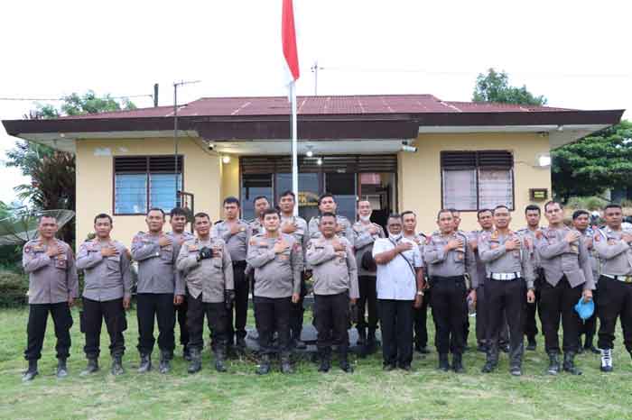 Sampaikan Arahan Kapolri, Kapolres Simalungun Kunjungi 6 Polsek Sekaligus