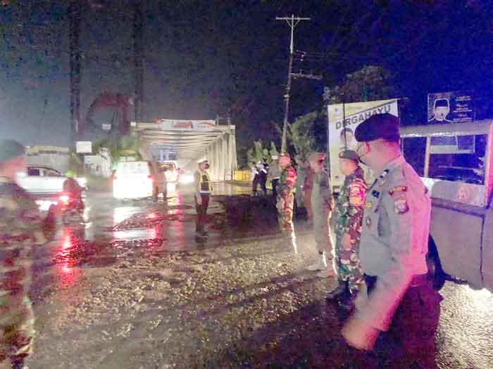Sat Samapta Polres Langkat Gelar Patroli Skala Besar