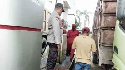 Situasi dan Stok BBM di SPBU 14.207.1112 Kelurahan Tanjung Langkat