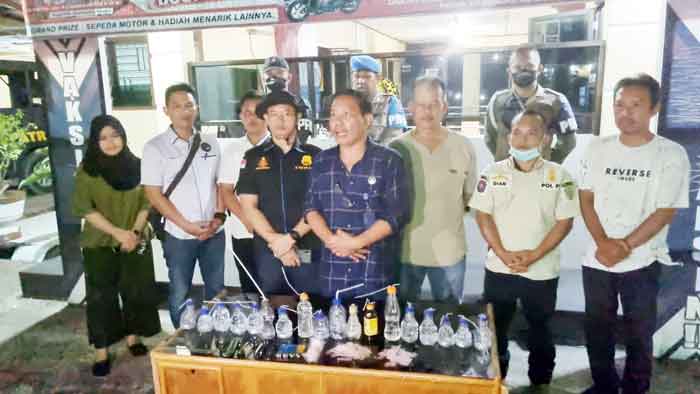 Tim Gabungan Gerebek Kampung Narkoba di Aek Kanopan