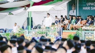 Wakil Wali Kota Medan Jadi Inspektur Upacara Hari Santri Nasional 2022