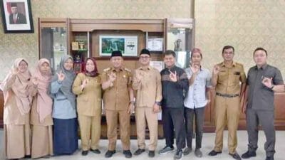 Waris Tholib Terima Audiensi Pengurus Muslim Youth Sumut Tanjungbalai