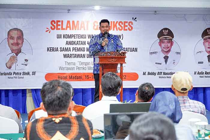 42 Wartawan Ikuti UKW, Bobby Nasution: Pemko Medan Butuh Peran Serta Wartawan Sampaikan Informasi