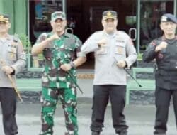 Apel Gabungan TNI dan Polri untuk Tingkatkan Sinergitas di Wilayah Kodim 0203/Langkat