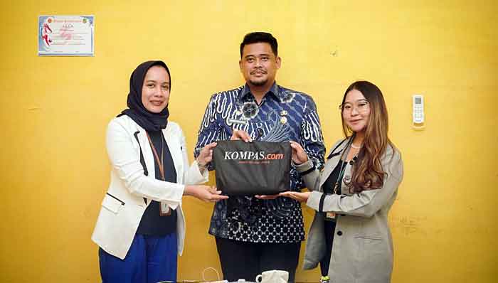 Audiensi Dengan Kompas TV, Bobby Nasution: Kolaborasi Kunci Kita Melayani Masyarakat