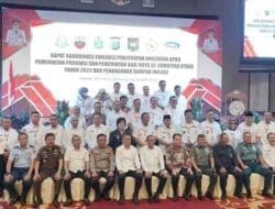 Bupati Pakpak Bharat Rapat dengan Gubsu Hadapi Dampak Inflasi
