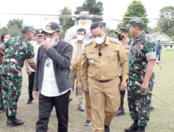 Bupati Eddy Sambut Gubsu Edy untuk Pencanangan KPT di Parbuluan