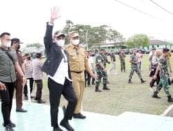 Bupati Eddy Sambut Gubsu dan Kapoldasu untuk Tanam Cabai Perdana di KPT Parbuluan