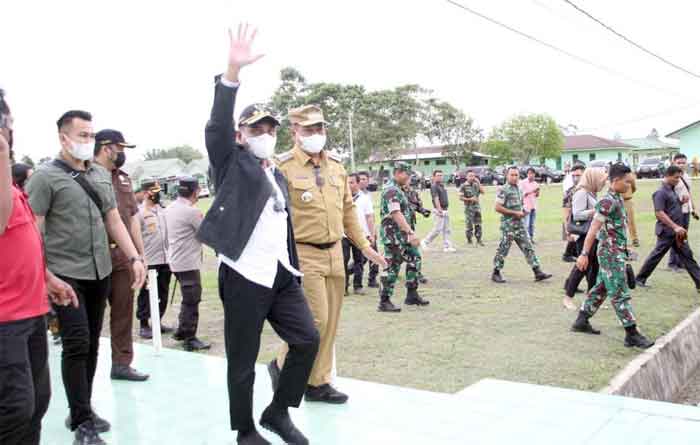 Bupati Eddy Sambut Gubsu dan Kapoldasu untuk Tanam Cabai Perdana di KPT Parbuluan