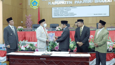 DPRD Pakpak Bharat Sahkan APBD TA 2023