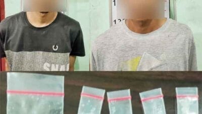 Dua Warga Desa Besilam Diamankan Satres Narkoba Polres Langkat