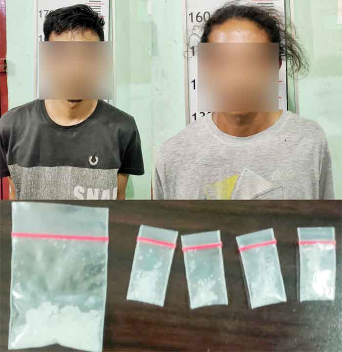 Dua Warga Desa Besilam Diamankan Satres Narkoba Polres Langkat