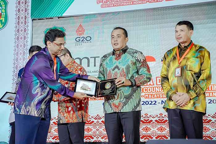 Gala Dinner IMT GT GCMC Meeting 2022, Aulia Rachman: Kota Medan Sudah Terapkan Green City