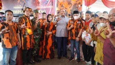 Syah Afandin Hadiri HUT Ke-63 Pemuda Pancasila
