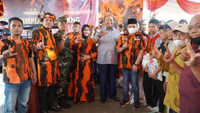 Syah Afandin Hadiri HUT Ke-63 Pemuda Pancasila