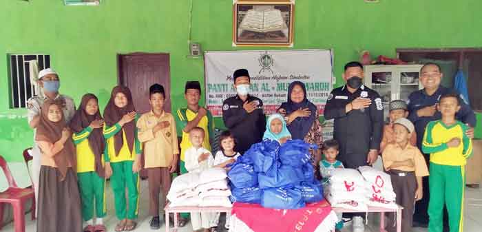 Jumat Berkah, Bidhumas Poldasu Baksos ke Panti Asuhan