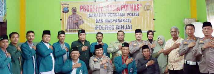 Kapolres Binjai Silaturahmi ke Yayasan Perguruan Al-Washliyah