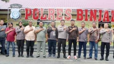 Kapolres Binjai Terima Kunjungan Silaturahmi KBPPP