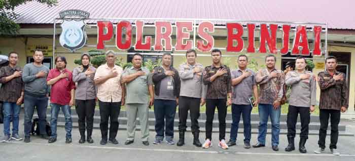 Kapolres Binjai Terima Kunjungan Silaturahmi KBPPP